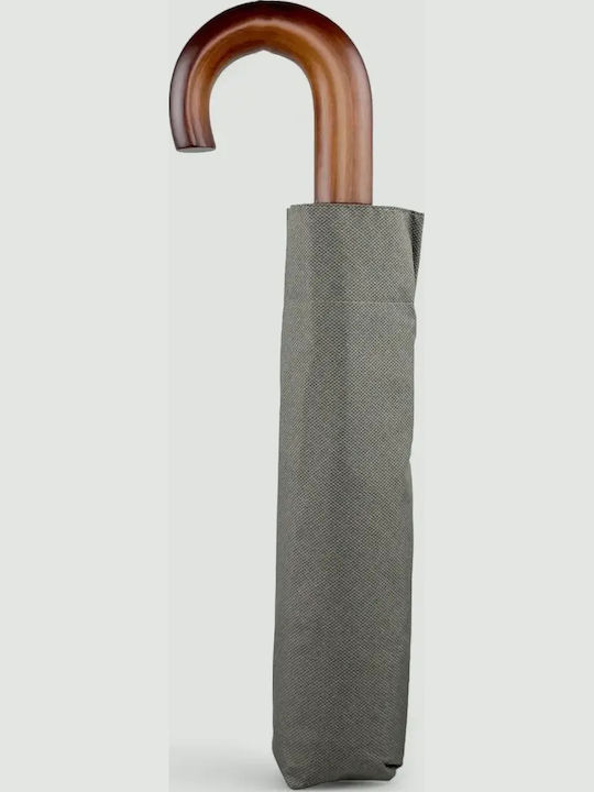 Guy Laroche Windproof Automatic Umbrella Compact Brown