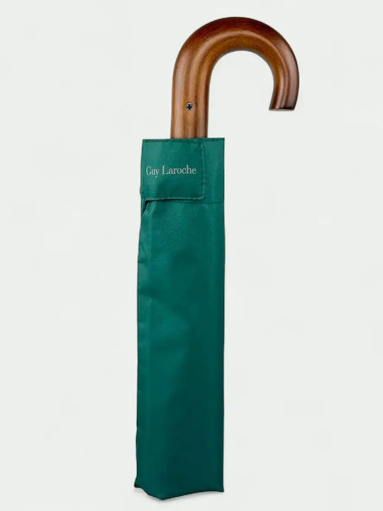 Guy Laroche Windproof Automatic Umbrella Compact Green