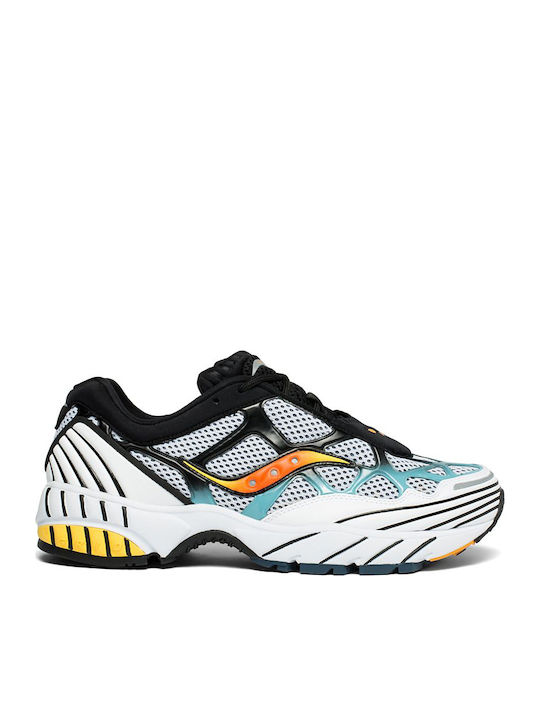 Grid Web Herren Sneakers Weiß