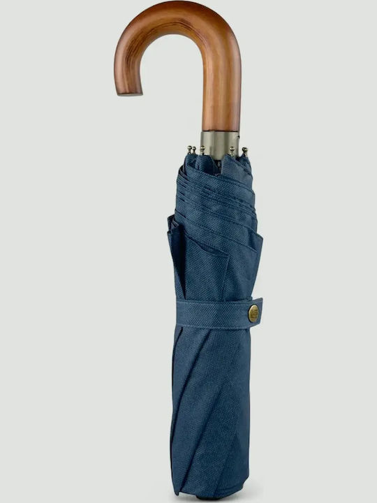 Guy Laroche Windproof Automatic Umbrella Compact Blue