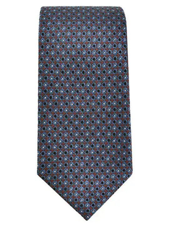Makis Tselios Fashion Мъжка Кравата в Син Цвят