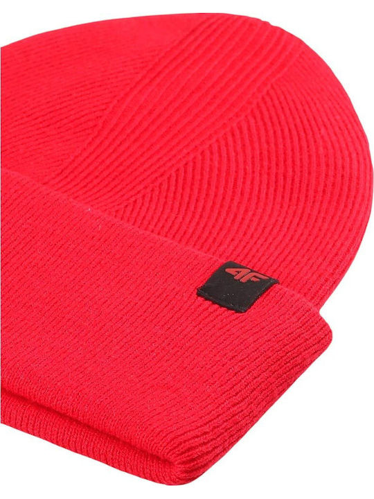 Beanie Beanie Knitted in Red color