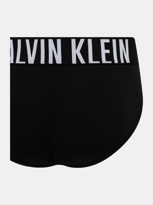 Herren Slips Schwarz 3Packung