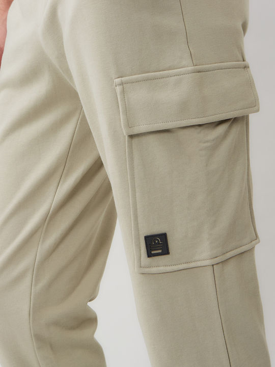 Cargo Sweatpants Beige