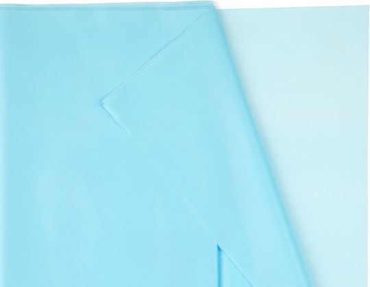 Plastic Light Blue Party Tablecover 137×183cm