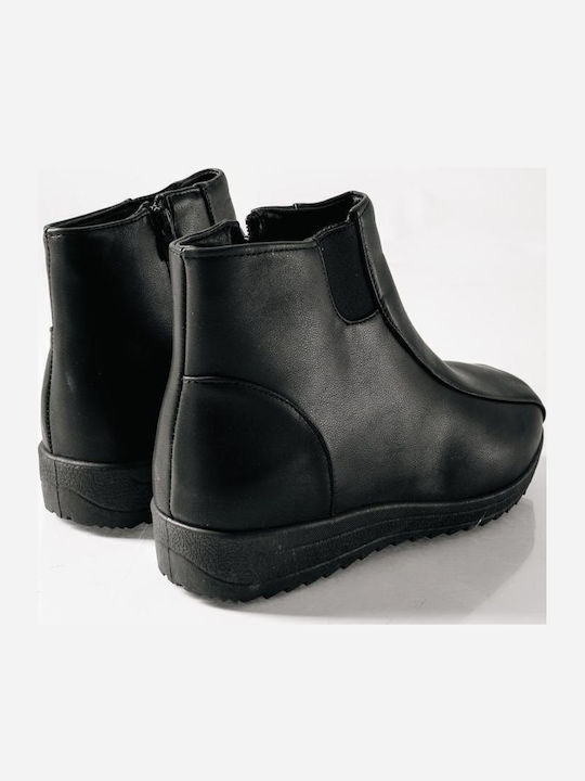 Stiefeletten Damen Schwarz