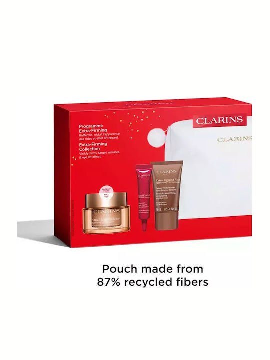 Clarins Комплект за грижа за кожата за Против стареене & Стягане на кожата 5бр