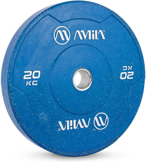 AMILA Olympic Type Metal Plate 1 x 20kg Φ50mm With Handles