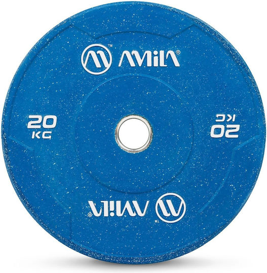 AMILA Olympic Type Metal Plate 1 x 20kg Φ50mm With Handles
