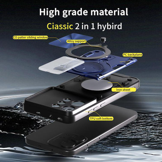 Techsuit Camguard Back Cover Σιλικόνης Μπλε (Oppo Reno 14 Pro)