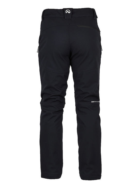 Northfinder Stretch Men's Hiking Long Trousers Black