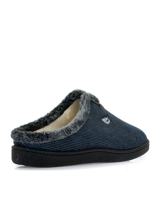 Men's Printed Slippers Purple
