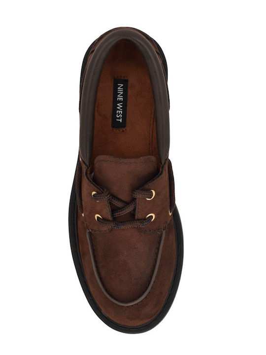 Γυναικεία Loafers σε Καφέ Χρώμα
