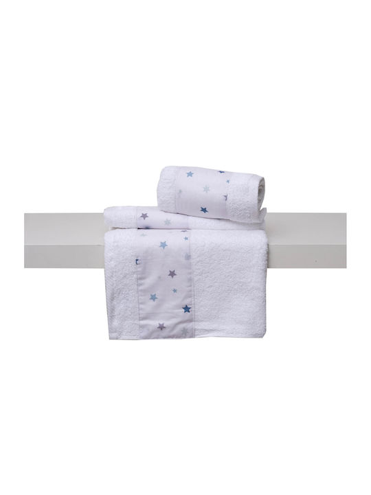 Viopros Set Babyhandtücher 2 Stück Pink Gewicht 480gr/m²