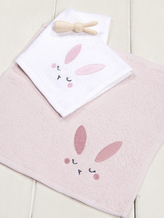 Nima Prosoape Pentru Bebeluşi Şi Copii Laveta Sweet Bunny 30x30cm Greutate 400gr/m²