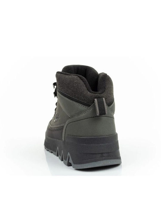 Leder Gray Chelsea Stiefeletten