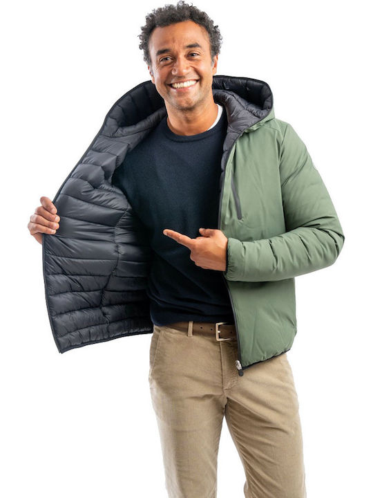 Jacket Waterproof Khaki/black
