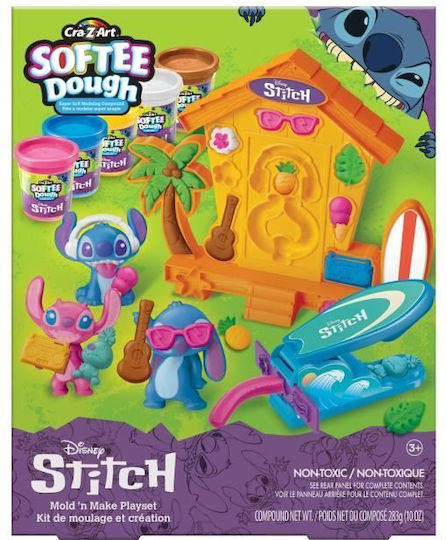 Cra-z-art Disney Stitch Softee Dough Figure Maker Crdough50d Toys