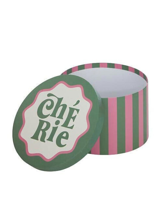 Plastic Storage Box with Lid Red 25x25cm 4pcs