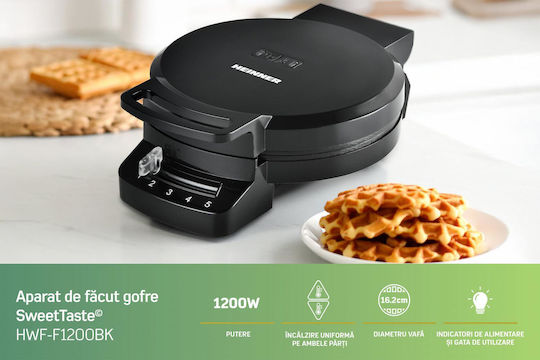 Heinner Гофретник за Гофрети Сърце 1200W