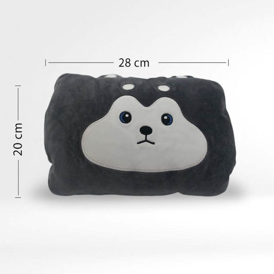 Uncle George Pillow Heating Pad Gray 28x20cm