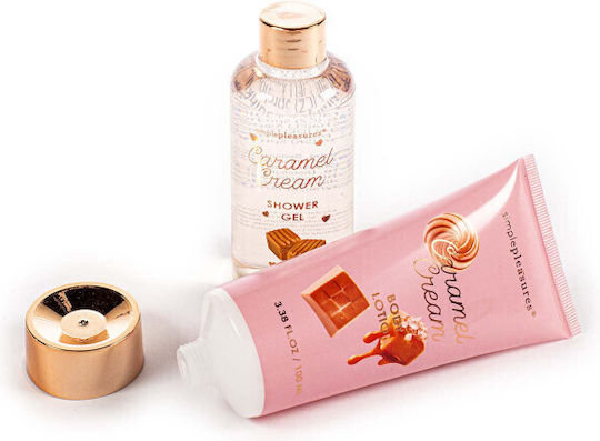 Tri-Coastal Design Pink Bow Skin Care Set for Moisturizing & Body Cleaning 2pcs