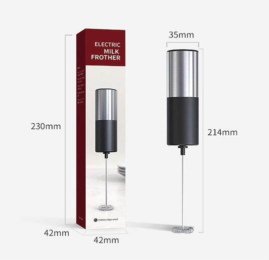 Milk Frother Tabletop Black