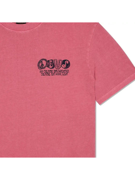 Deus T-shirt Ροζ