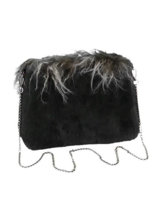 Fur Women's Handbag Crossbody Gold