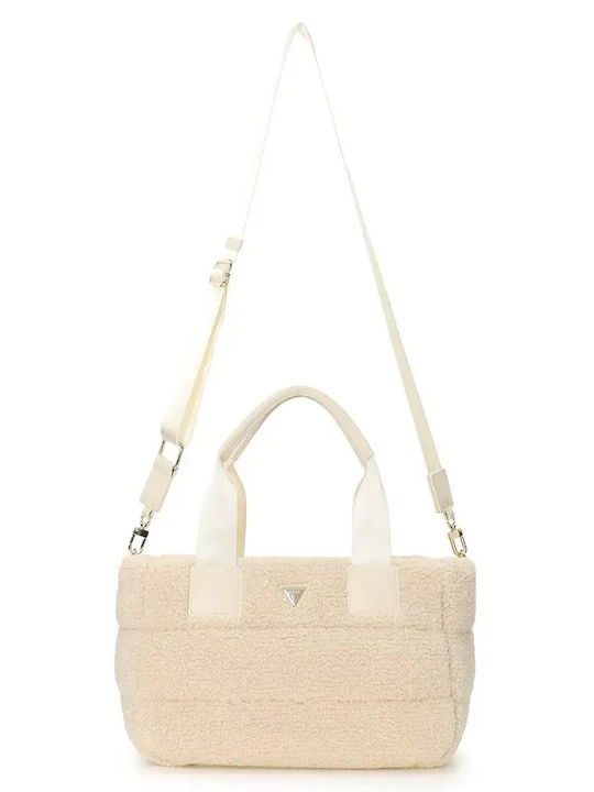 Mini Fell Damen Tote Tasche Beige