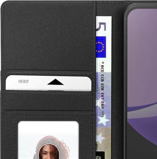 Mayaxess Husa 2-în-1 Wallet Redmi 15c Husa Detasabila Neagra