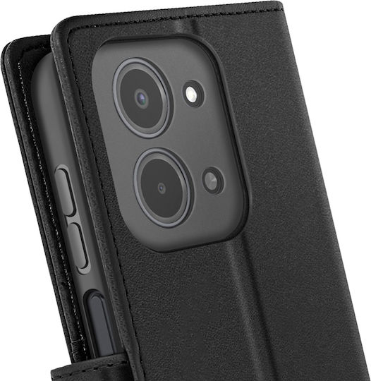 Mayaxess Husa 2-în-1 Wallet Redmi 15c Husa Detasabila Neagra