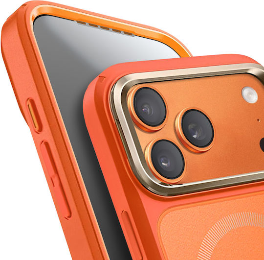 I-blason Пълен Калъф Iphone 17 Pro Max Magsafe Удароустойчив 6m Стойка Оранжев