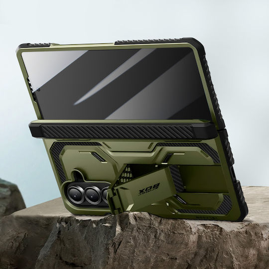 I-blason Калъф Galaxy Z Fold 7 Armorbox Collection Закалено Стъкло Поставка Тъмнозелен