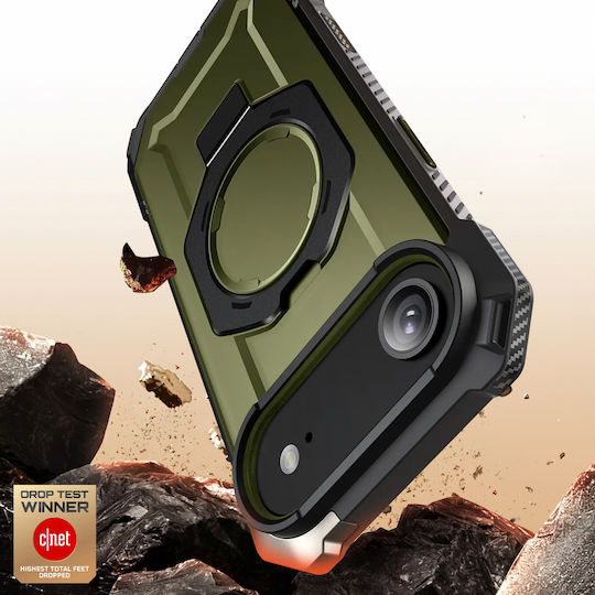 Supcase Reinforced Case Iphone Air Unicorn Beetle Grip Series Kickstand Khaki
