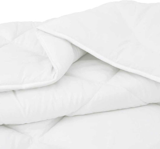 vidaXL Duvet Cover Set Queen with 2 Pillowcases 240x220 White