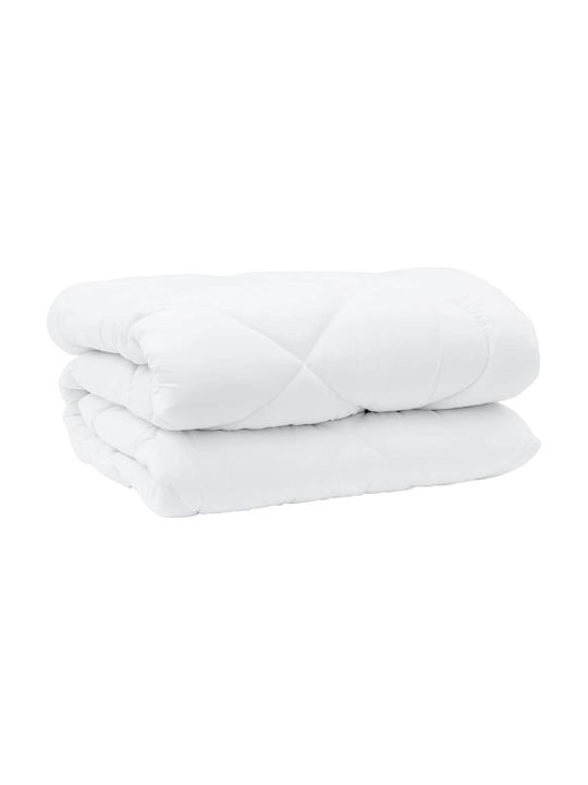 vidaXL Duvet Cover Set King Size with 2 Pillowcases 260x220 White