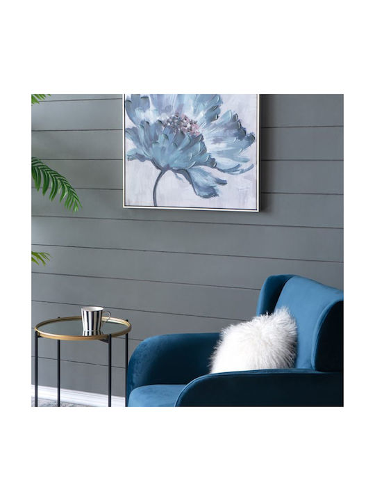 Artekko Glitter Multicolored MDF Canvas Painting Frame 75x3.5x75 Cm 75cm X 3.5cm X 75cm