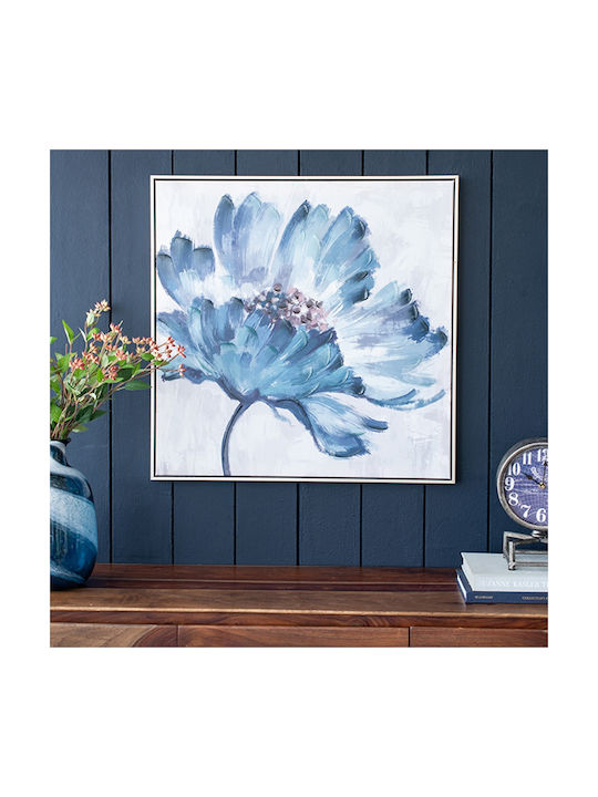 Artekko Glitter Multicolored MDF Canvas Painting Frame 75x3.5x75 Cm 75cm X 3.5cm X 75cm