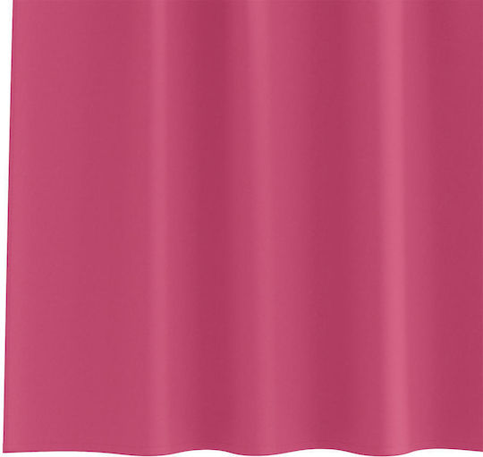 vidaXL Set Perdele Cu Bretele Roz 140x260 cm