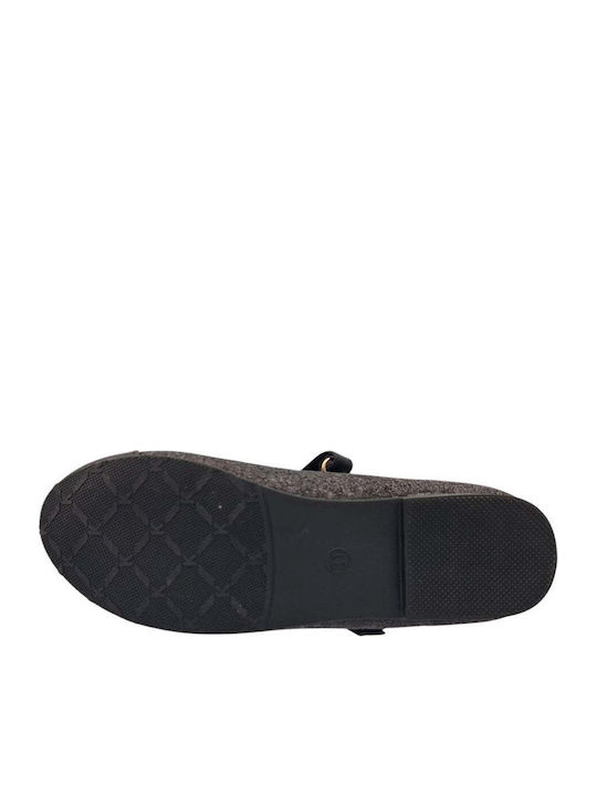 Balerini copii Anatomic cu închidere Hoop & Loop Negre