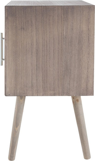 Комод Дървен Бежов 40x38x72см