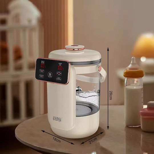 Winning Star Winning Star Βραστήρας 2.5lt 1350W Μπεζ