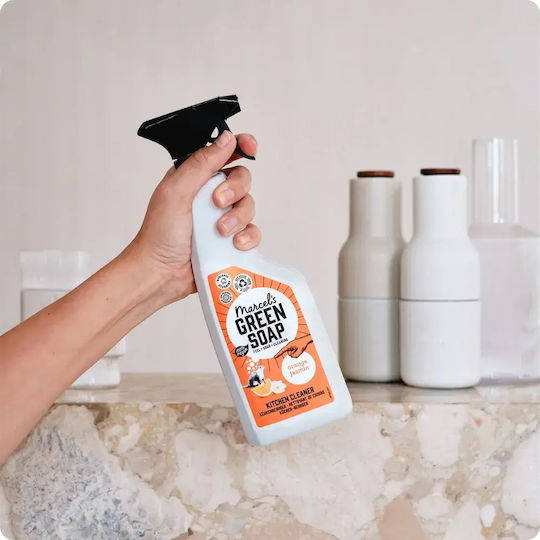 Спрей Почистващ Продукт За Кухня Портокал И Жасмин Marcel's Green Soap 500ml