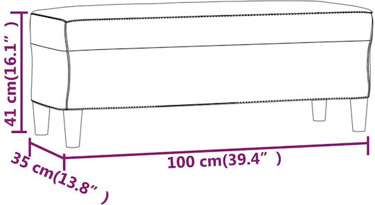 Ταμπουρέ 100x35x41εκ.