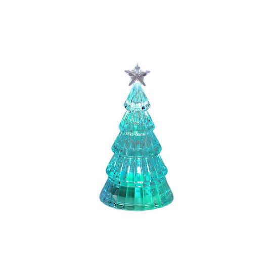 Christmas Decorative Illuminated Glass Tree Battery Transparent