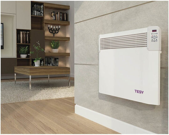 Tesy CN04 200 EIS Cloud W Конвектор Стена 2000W с Електронен Термостат и WiFi 89x45см Бял