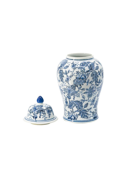 Artekko Vază Decorativă Porțelan Alb 24x24x45.5cm 1buc