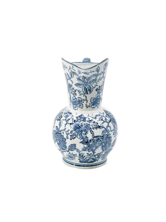 Artekko Decorative Vase Melania Blue 24x16.5x31cm