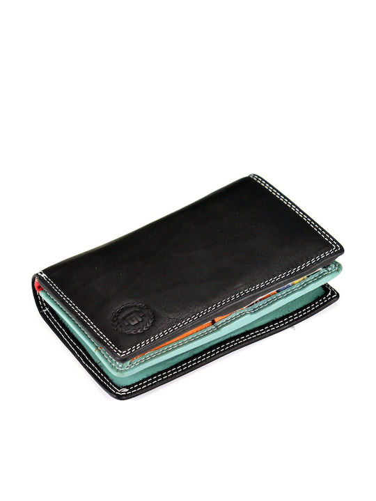 Small Leather Women's Wallet Classic Black